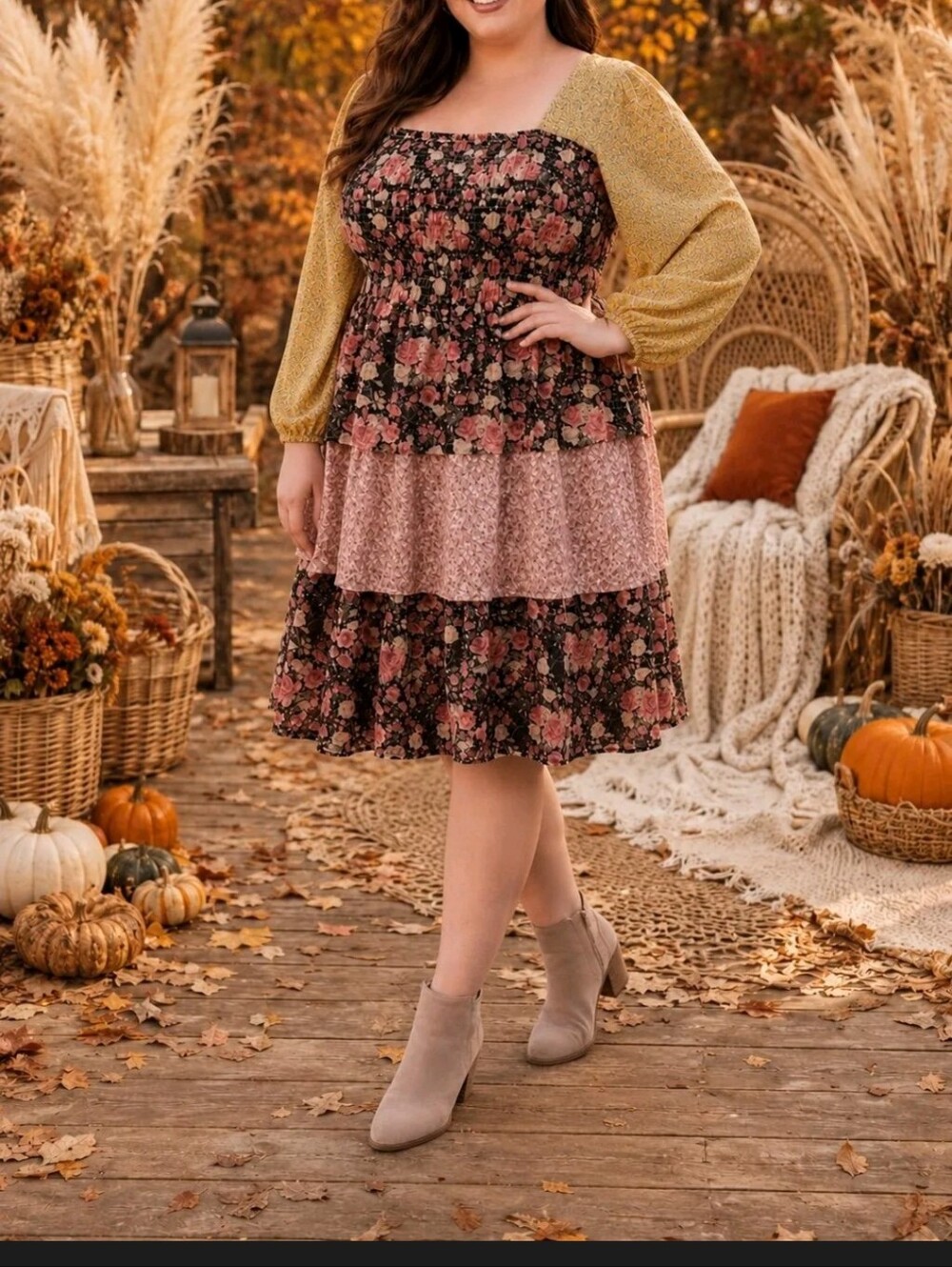 Oddi- Boho Style Dress 3x